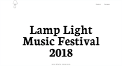 Desktop Screenshot of lamplightmusicfestival.com