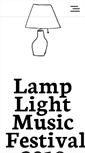 Mobile Screenshot of lamplightmusicfestival.com